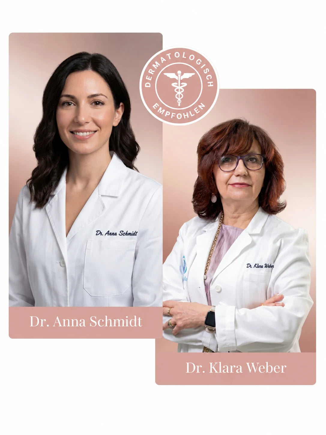 Zwei Fachärztinnen für Dermatologie