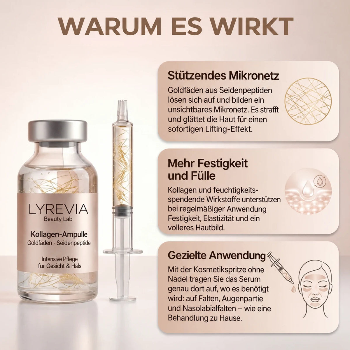 LYREVIA – Koreanisches Serum mit Lifting-Effekt ab der ersten Anwendung