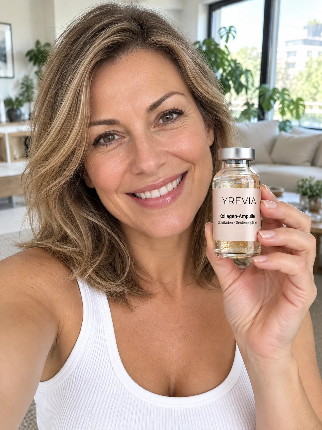 LYREVIA Serum mit Seidenpeptiden
